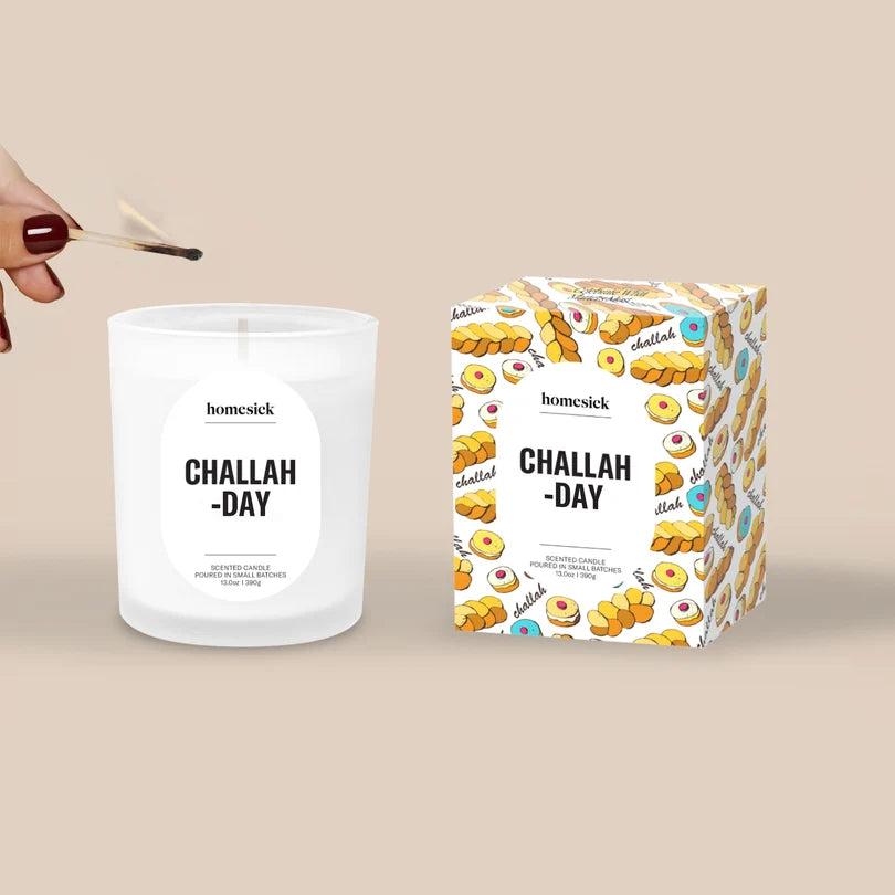 Challah-Day Candle