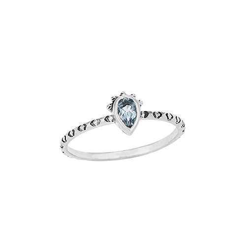 Blue Topaz Ring