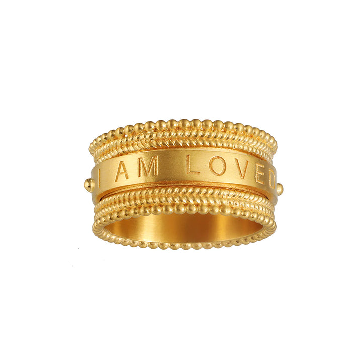 I am Loved Spinning Ring, Size 7