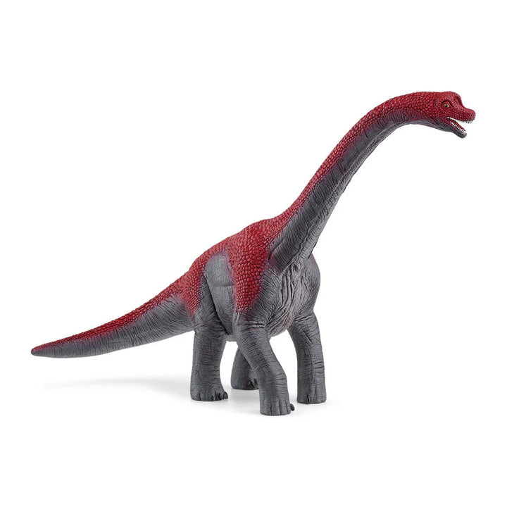 Red Brachiosaurus Dinosaur Toy Figurine