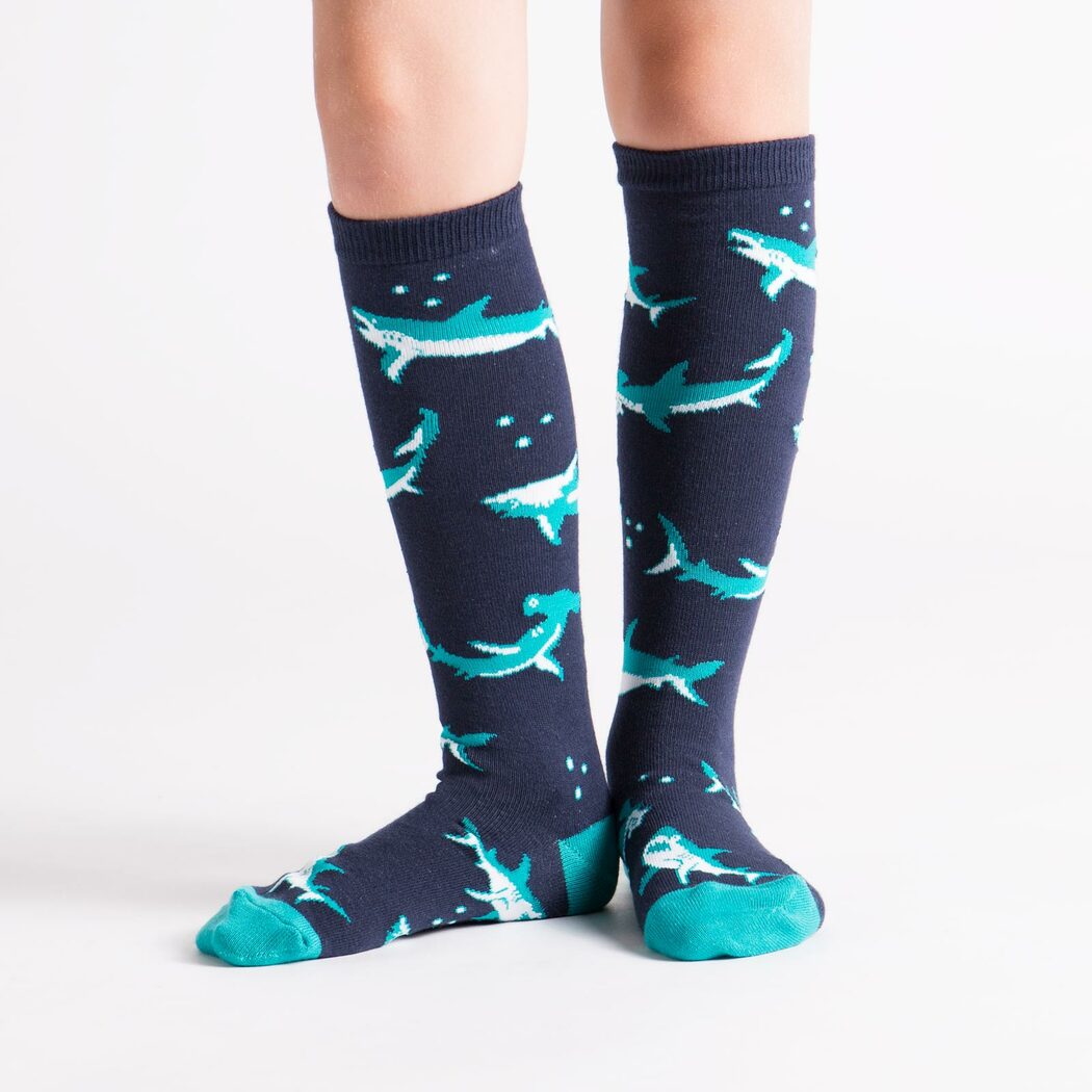 Shark Attack Youth Socks