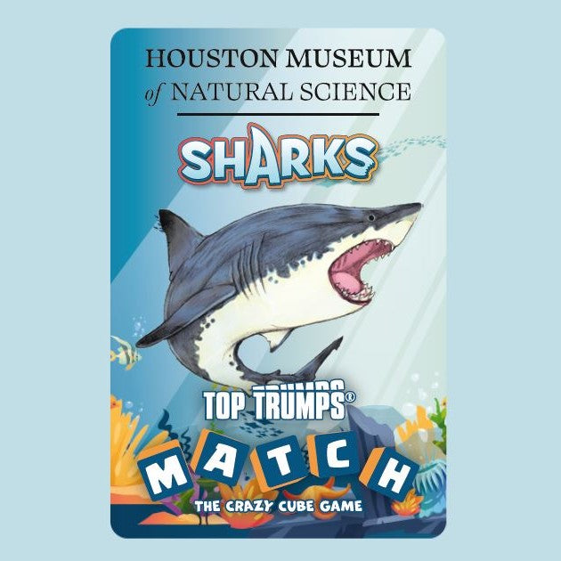HMNS Sharks! Match- The Crazy Cube Game