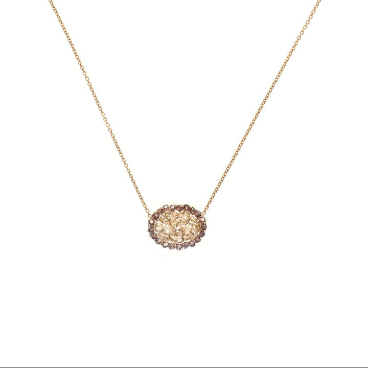 Swarovski Oval Pendant Necklace