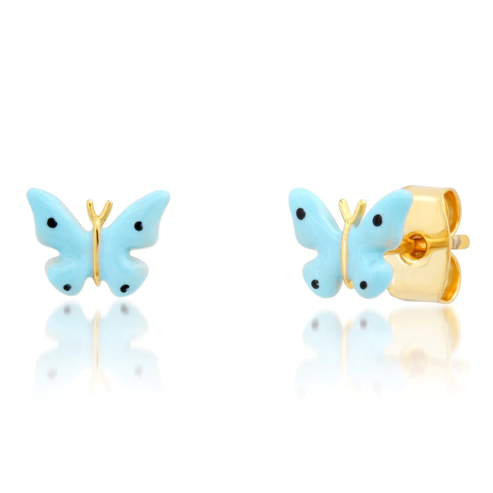 Butterfly Enamel Earrings