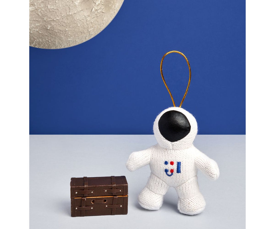 Knitted Astronaut Ornament