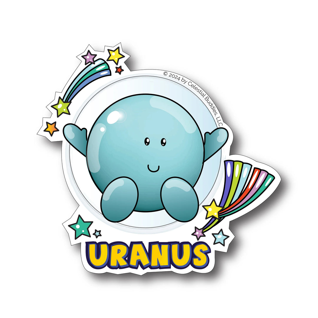 Uranus Vinyl Sticker