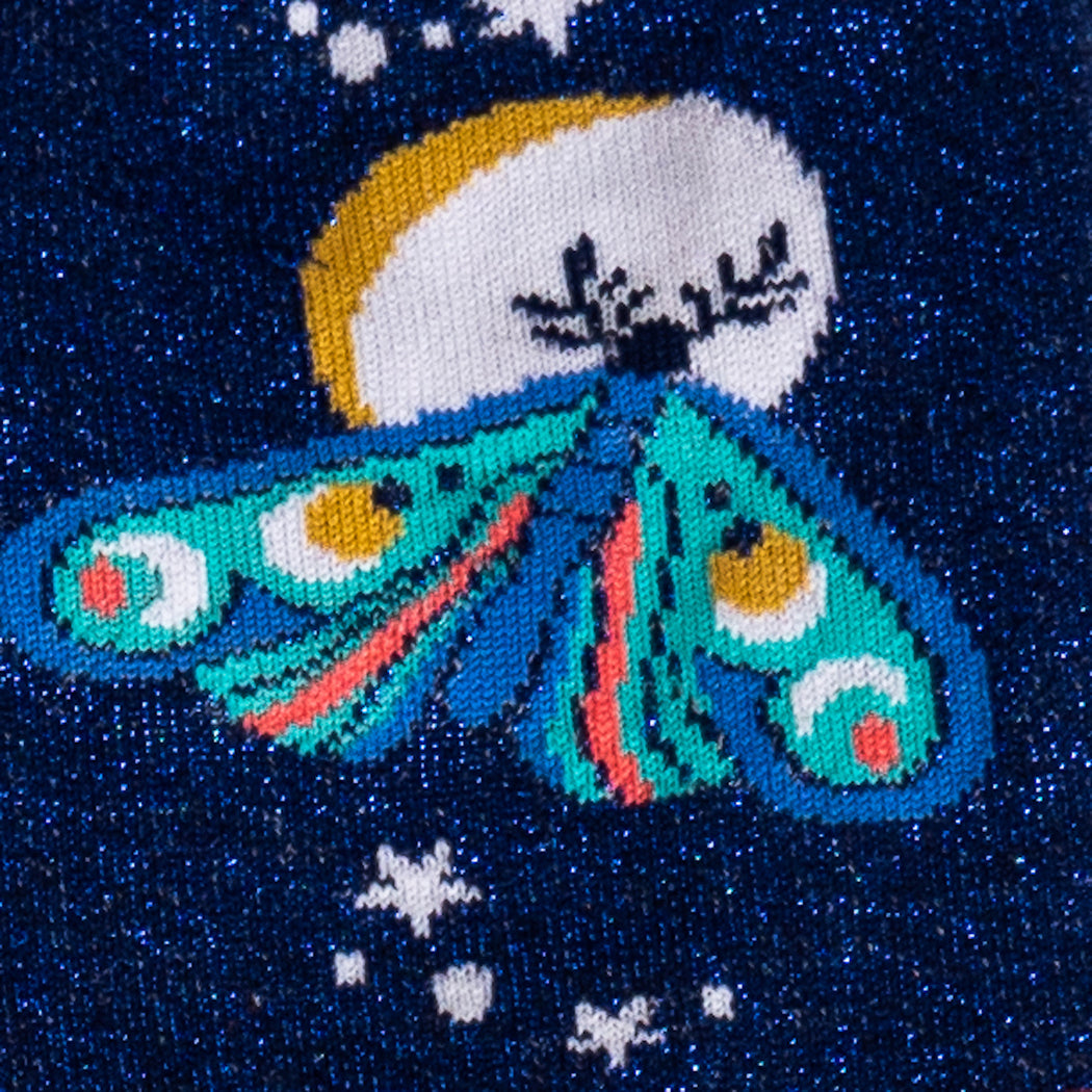 Moonlight Moth Socks