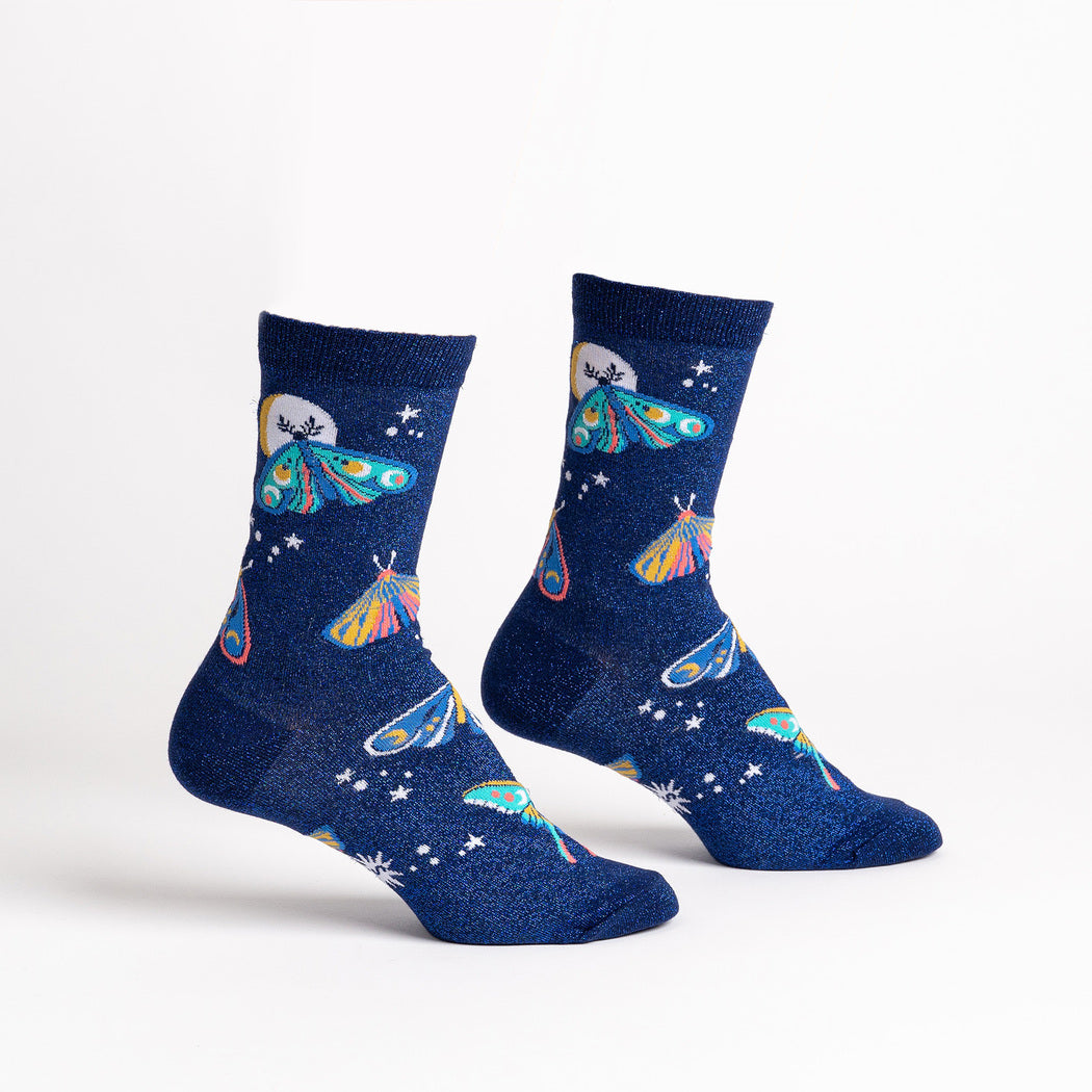 Moonlight Moth Socks