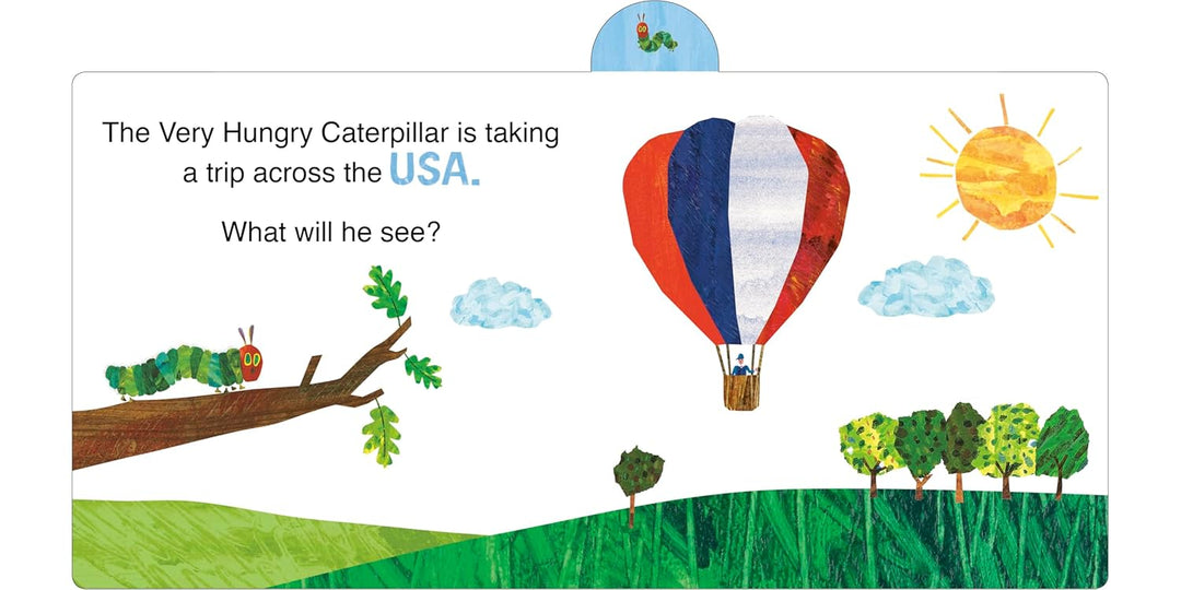 Across the USA with The Very Hungry Caterpillar