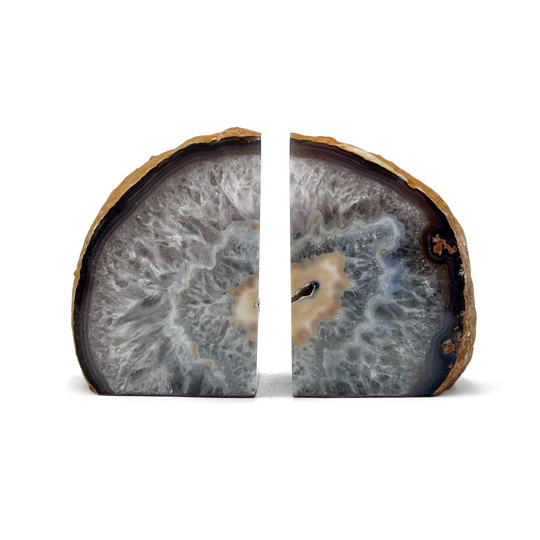 Agate Bookends, Brazil