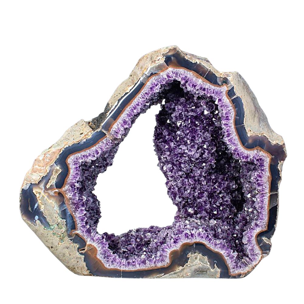 Amethyst Geode Slice