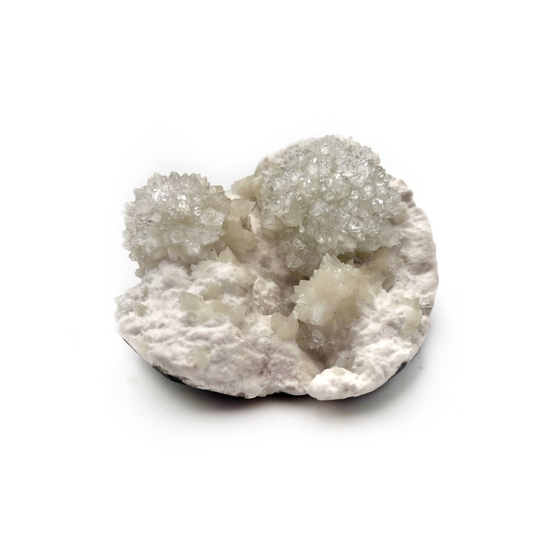 Apophyllite on Mordenite