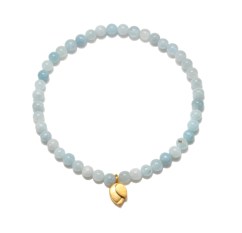 Aquamarine Stretch Bracelet