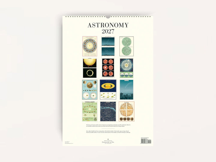 2027 Astronomy Wall Calendar