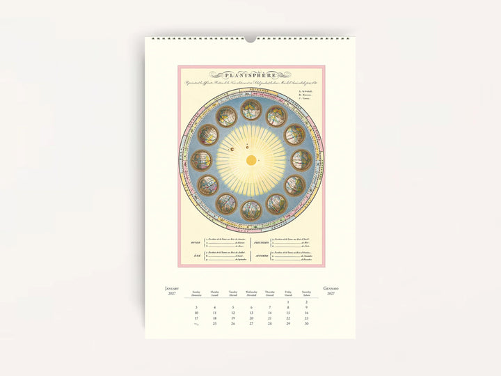 2027 Astronomy Wall Calendar
