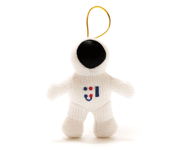 Knitted Astronaut Ornament