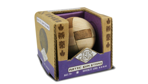 Aztec "Sun Stone" Wooden Puzzle