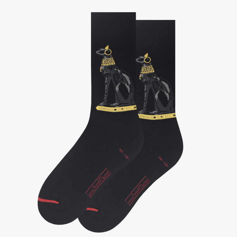 Bastet Statue Socks