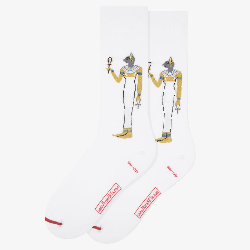 Ancient Egypt Bastet Socks