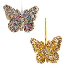 Papillion Tinsel Ornament