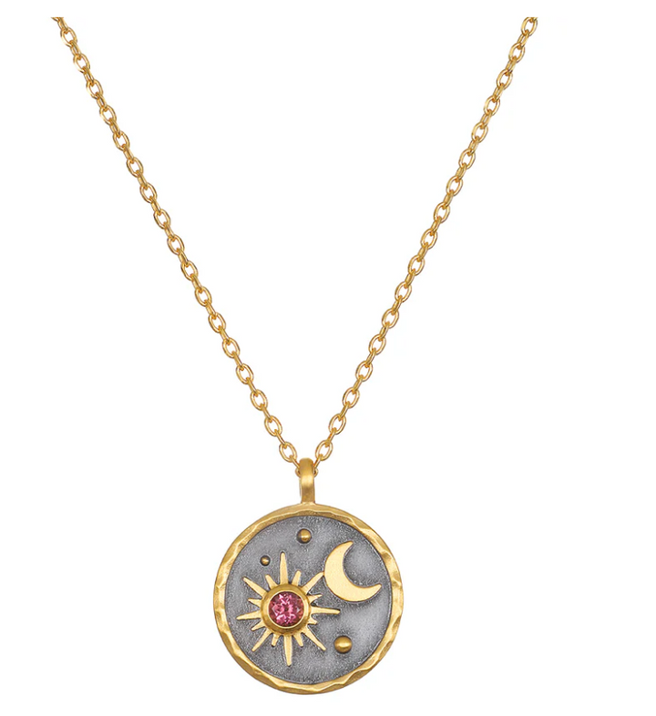 Celestial Birthstone Necklace