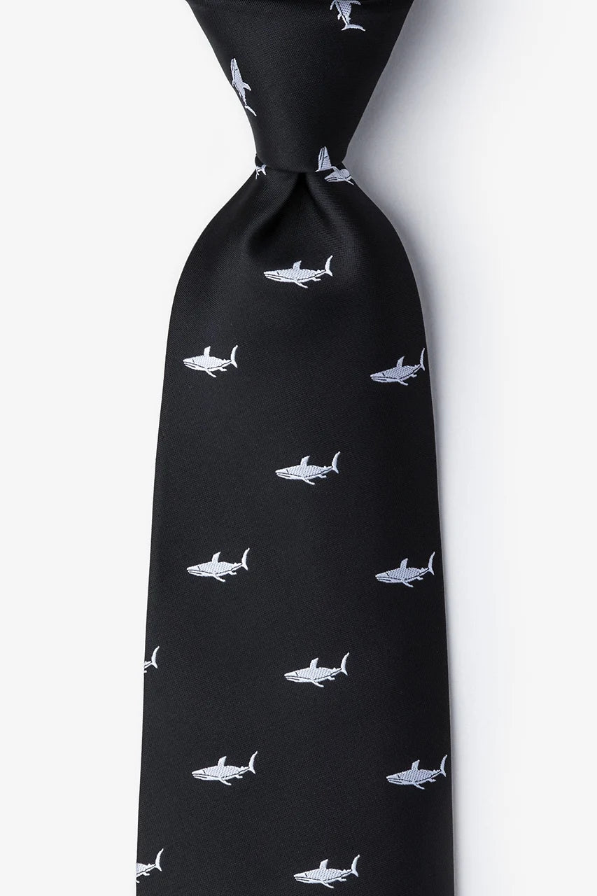 Swimming Sharks Ties