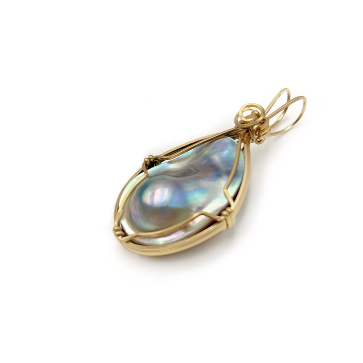 Mabe Blister Pearl Pendants