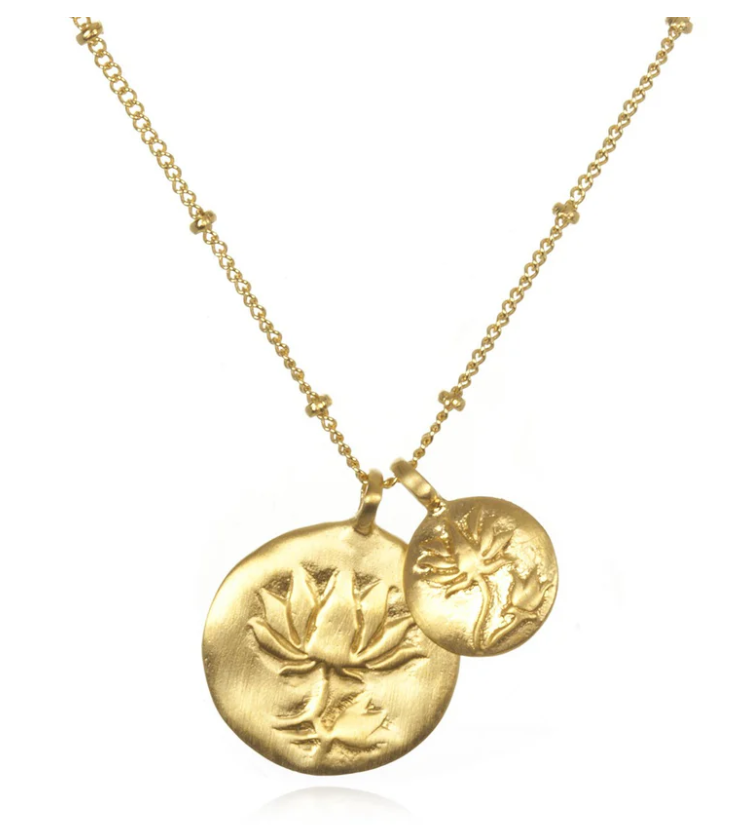 Two Blooms Necklace