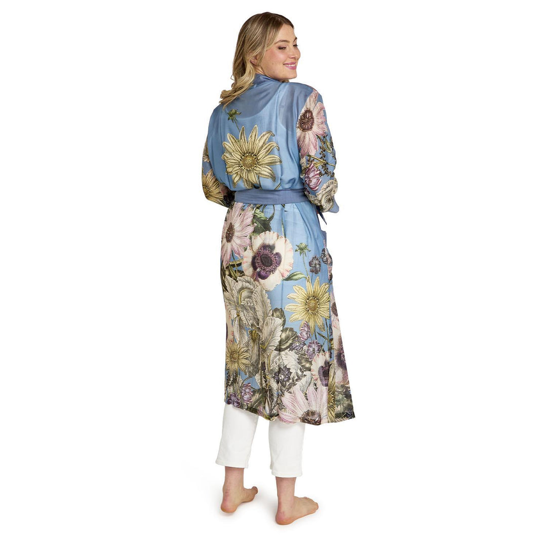 Daisy Cornflower Blue Robe Gown