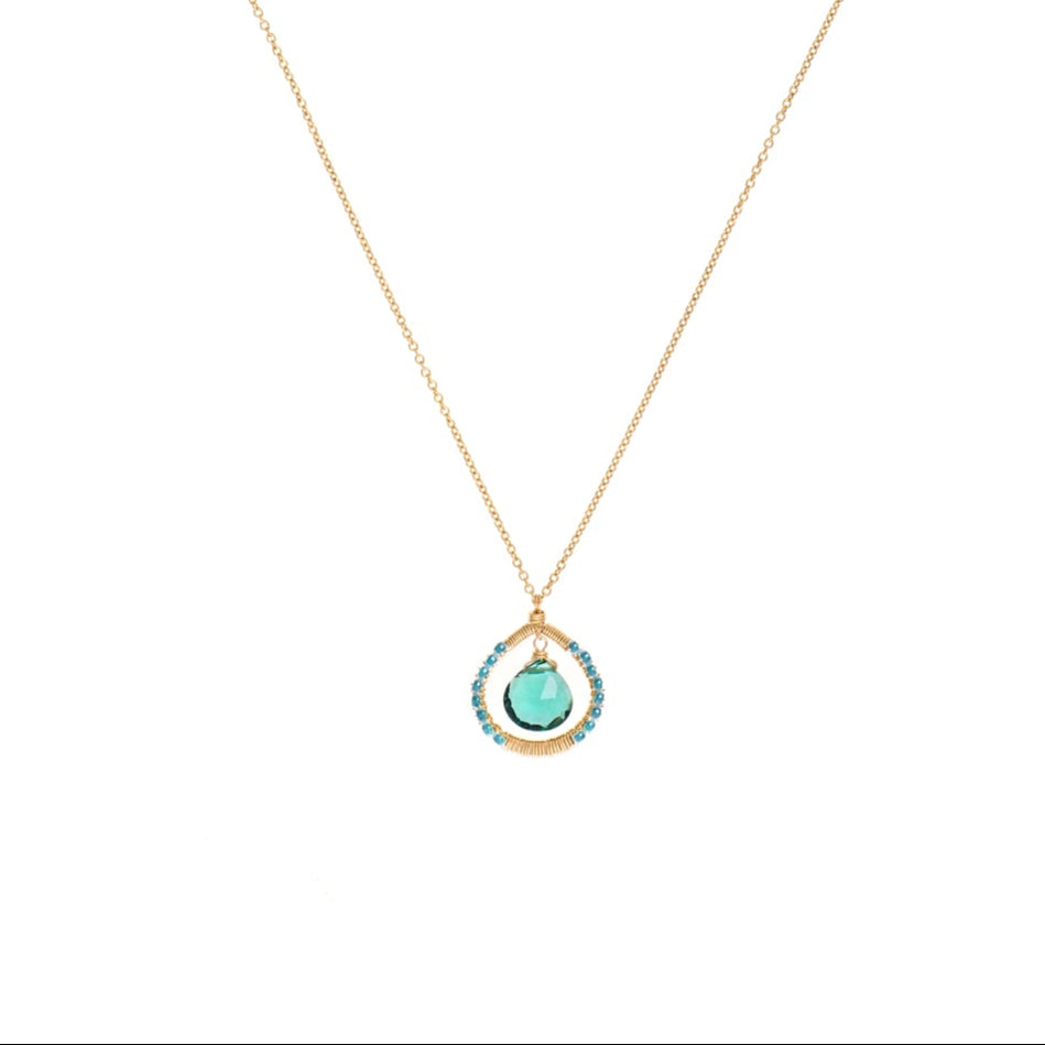 Teal Mix Necklace
