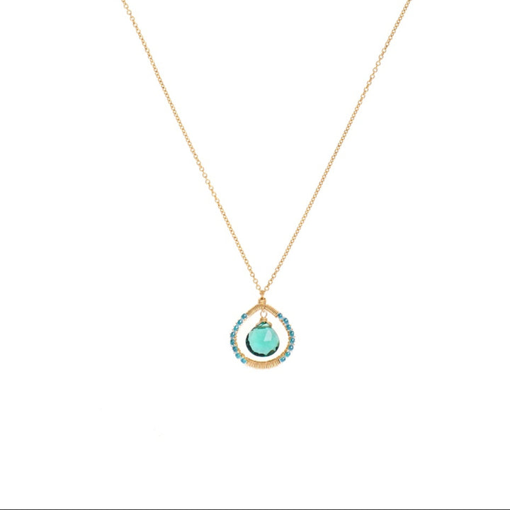 Teal Mix Necklace