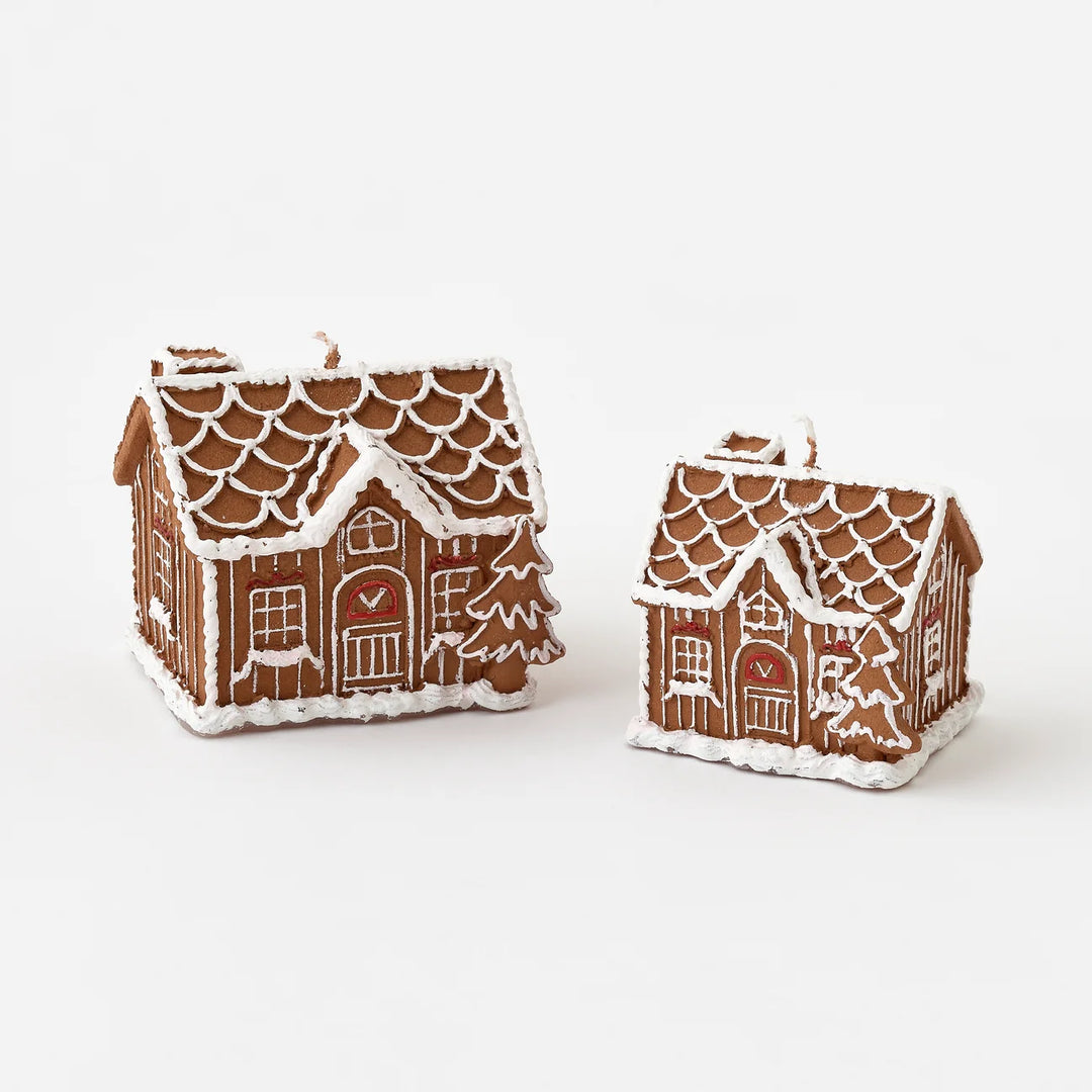 Gingerbread House Candle