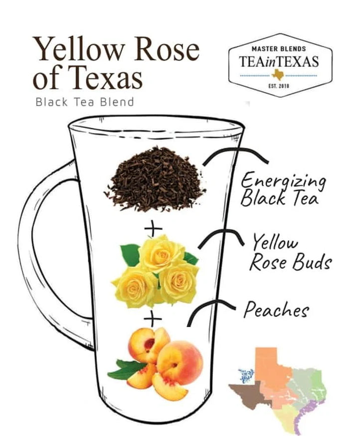 Yellow Rose Large Batch Loose-Leaf Tea, 4oz