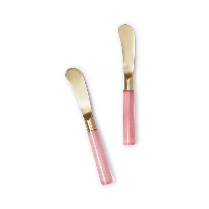 Blush Pink Cheese and Dip Spreader Set