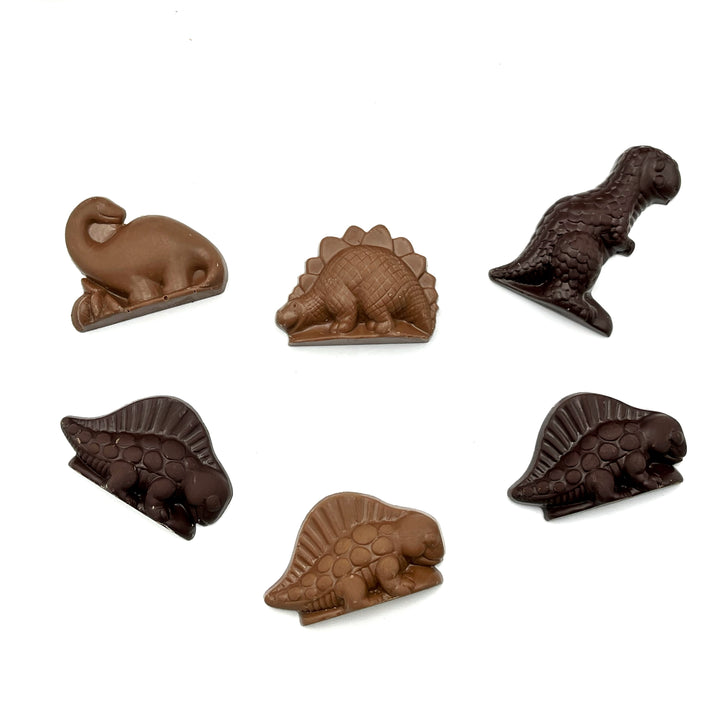 HMNS Mini Dinosaur Chocolates, Six Piece Mixed Set