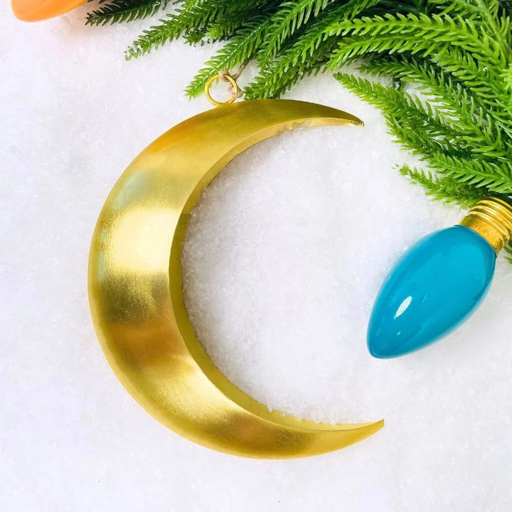 Celestial Crescent Moon Ornament