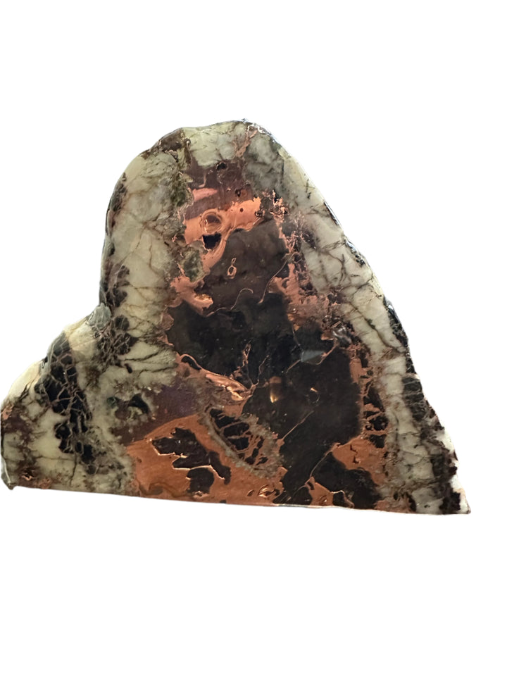 A piece of decorative copper ore