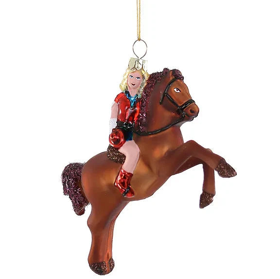 Cowgirl Ornament