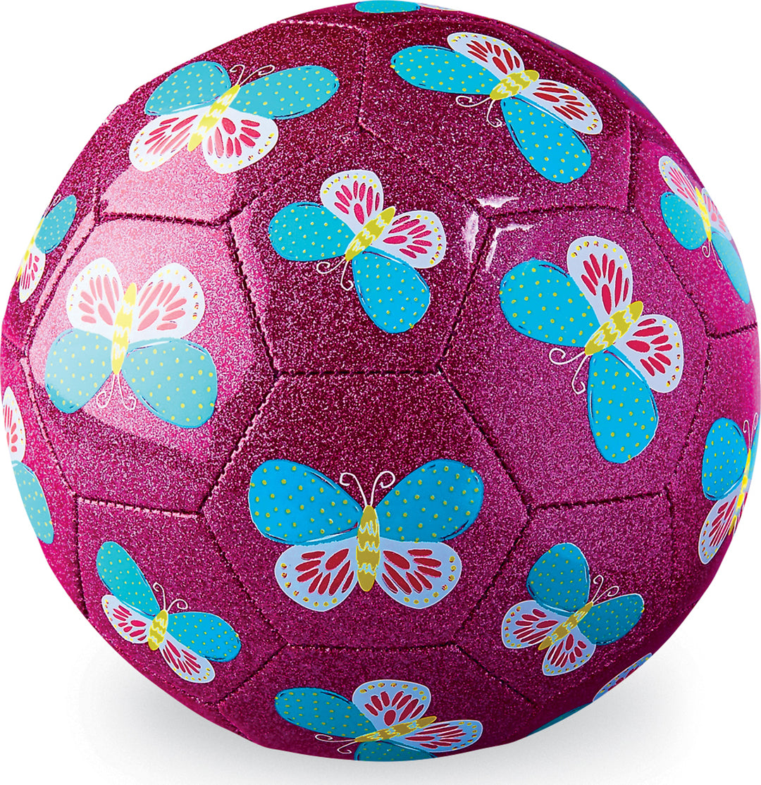 Glitter Soccer Ball Butterfly