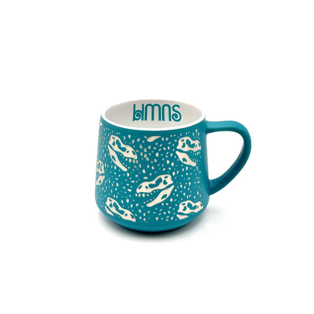 HMNS Chit-Chat Etched T. rex Mug