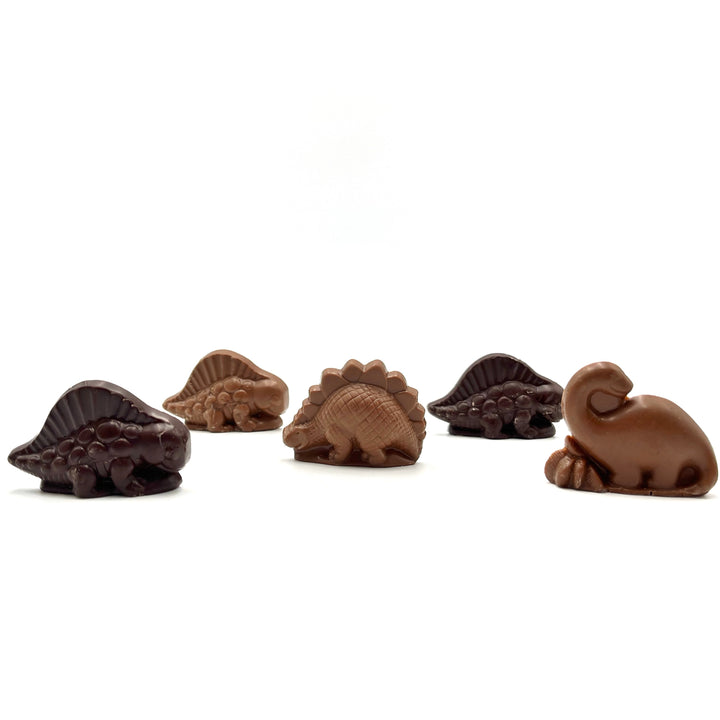 HMNS Mini Dinosaur Chocolates, Six Piece Mixed Set