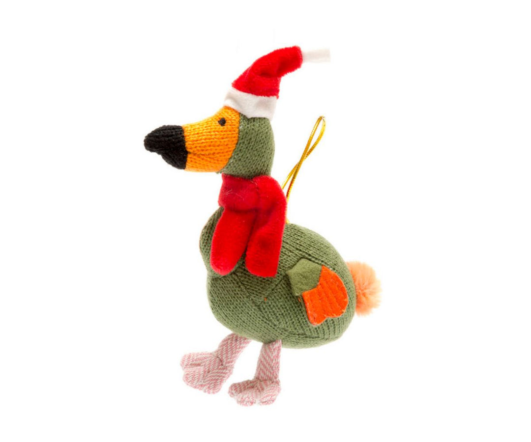 Christmas Dodo Knitted Ornament