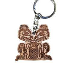 Spirit Wood Bear Keychain