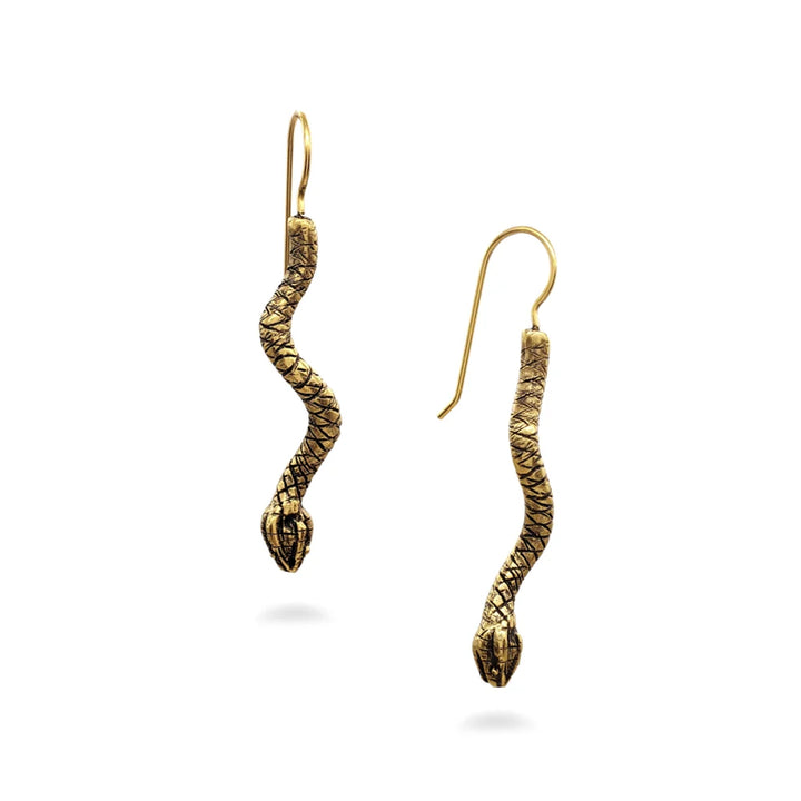 Egyptian Snake Earrings