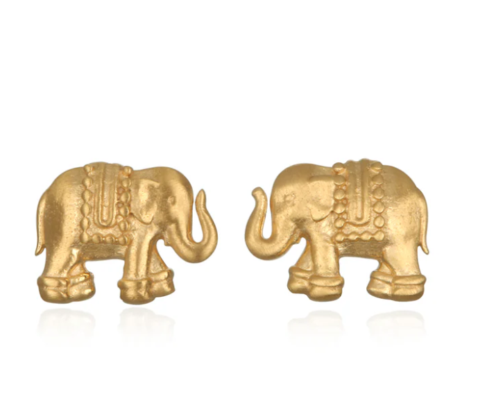 Elephant Stud Earrings