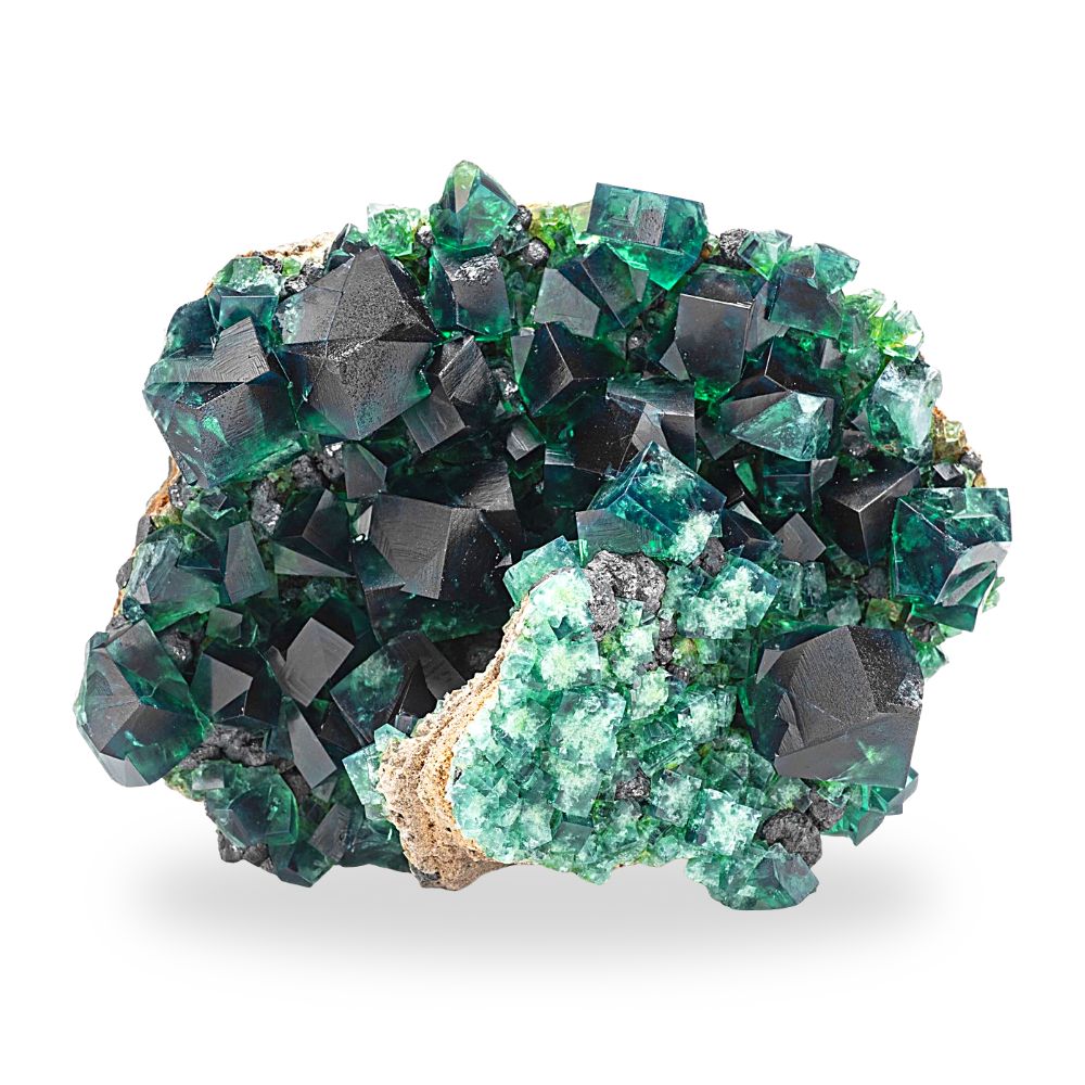 Emerald Green English Fluorite- Rogerley  Mine, England