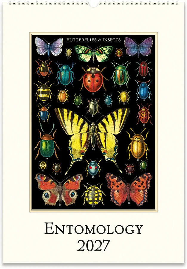 2027 Entomology Wall Calendar