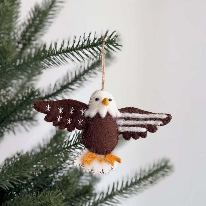 Hand-Stitched Felt Ornament