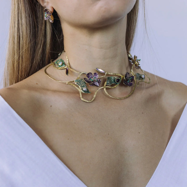 Floral Flaire Choker