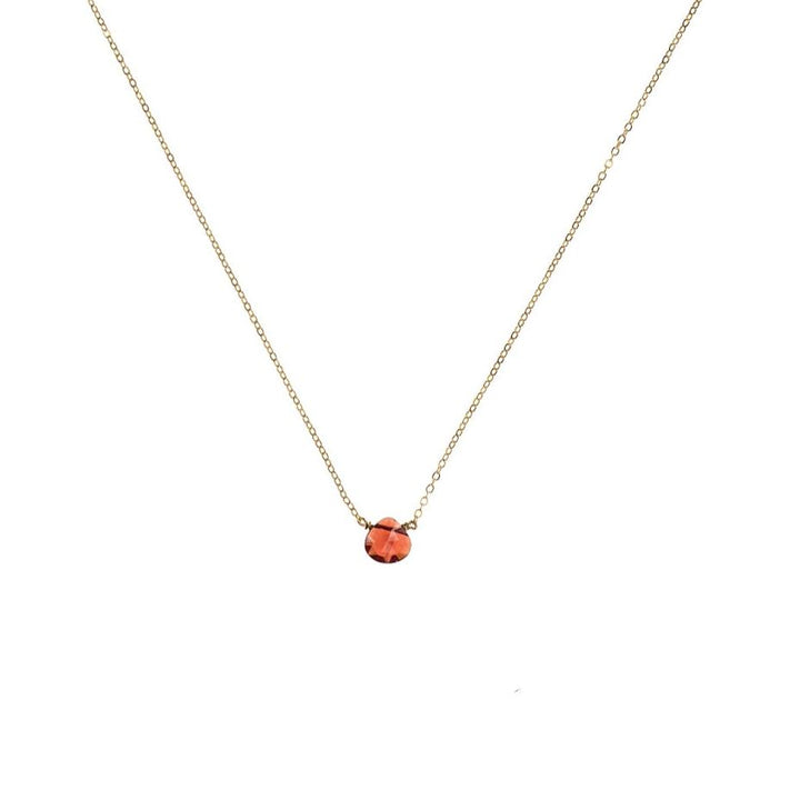 Baby Garnet Necklace